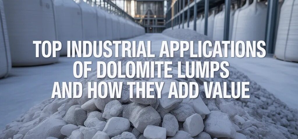 Top Industrial Applications of Dolomite Lumps and How They Add Value