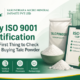Why ISO 9001 Certification Matters for Talc Powder Manufacturers in India
